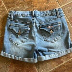 Hudson girls Jean shorts sz 14
